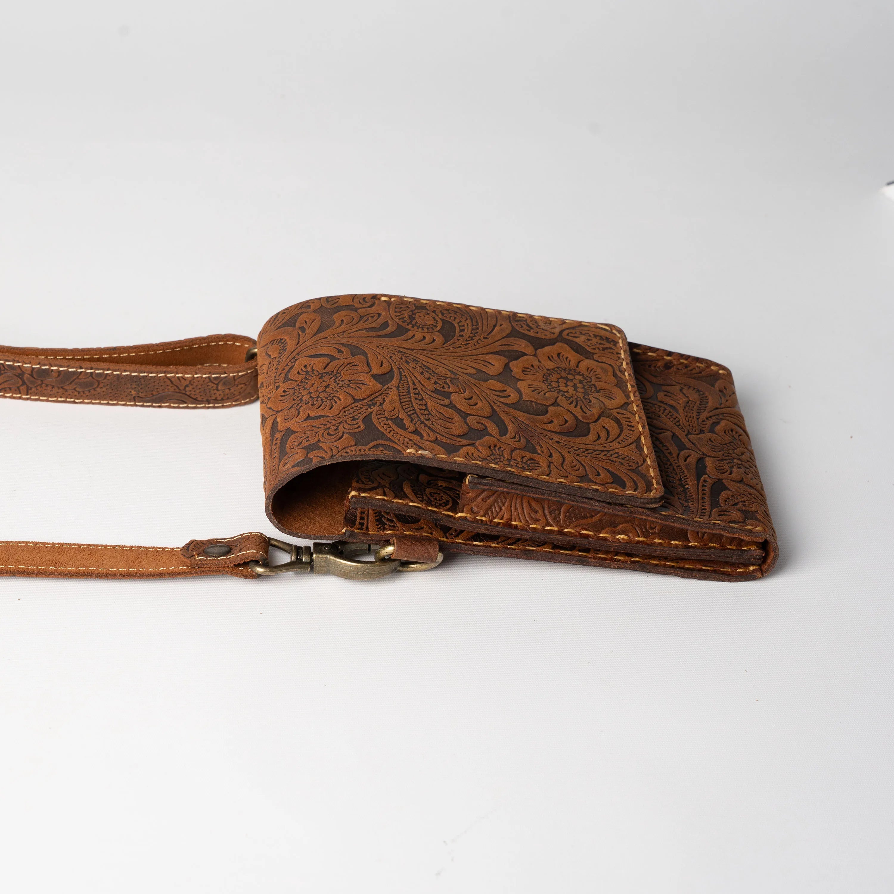 Dux Heritage Çanta Cüzdan Seti - Taba