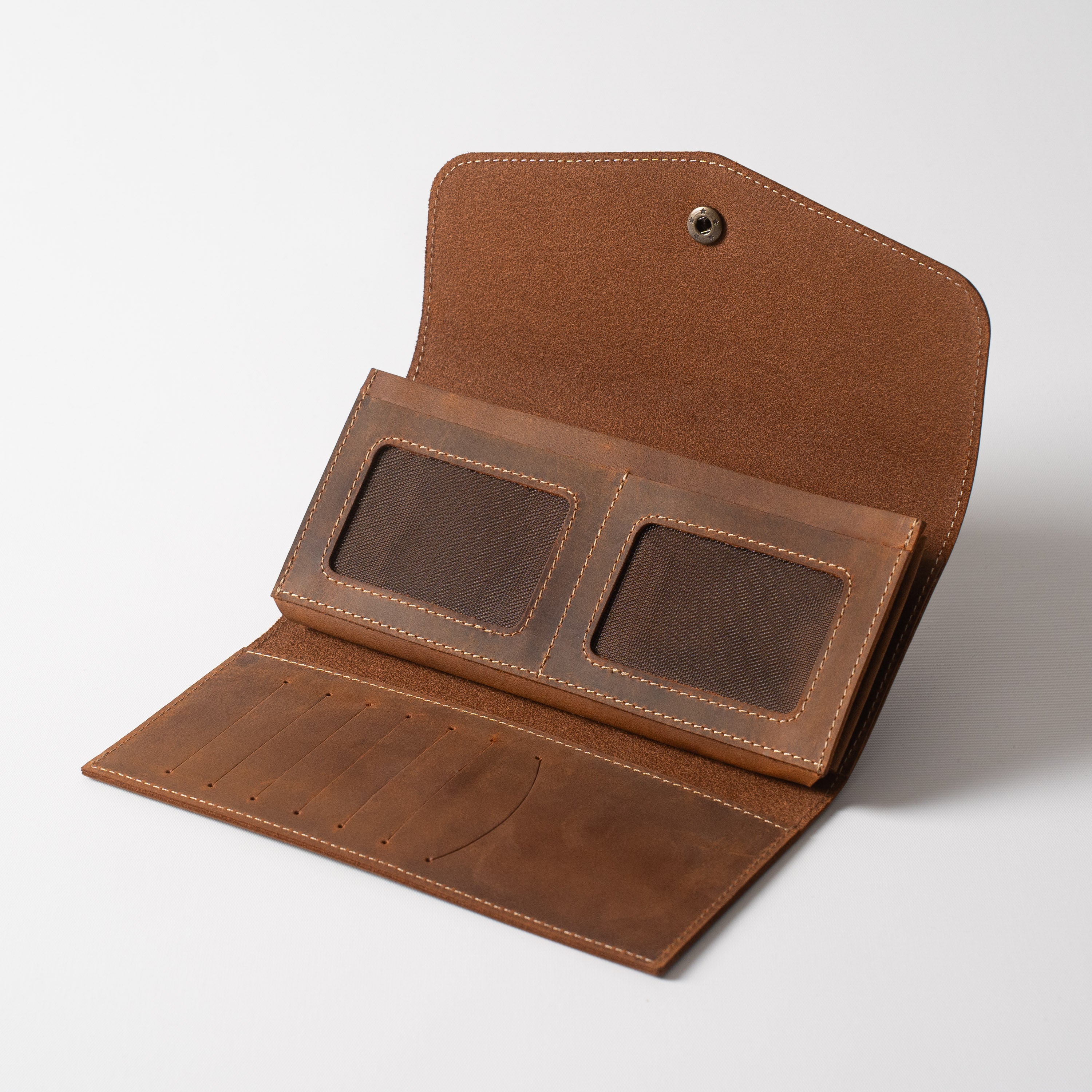 Crazy Fermuarlı Cüzdan