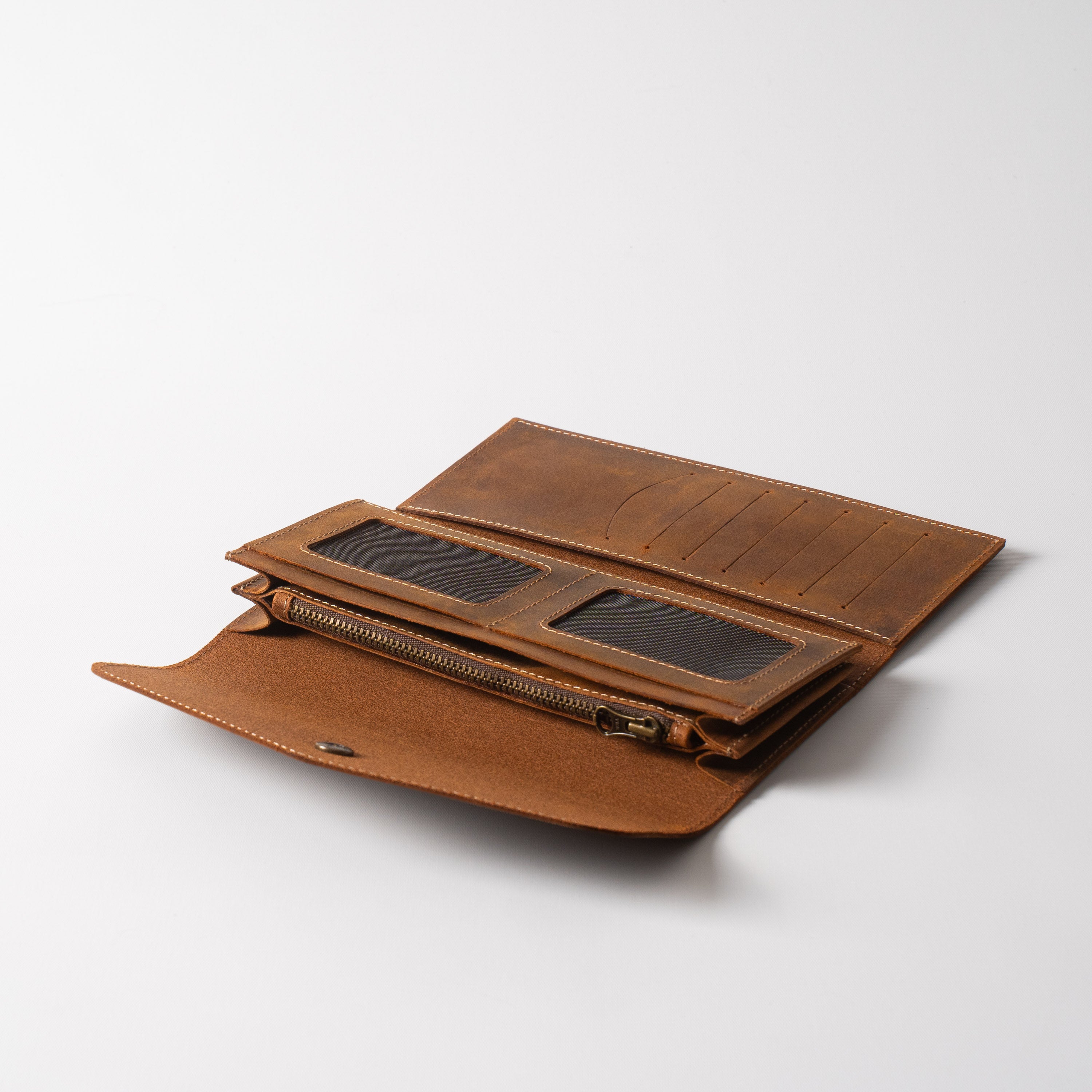 Crazy Fermuarlı Cüzdan